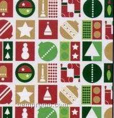24"X75' Paper Or Foil Holiday Magic Gift Wrap Paper W/ Cutter Box