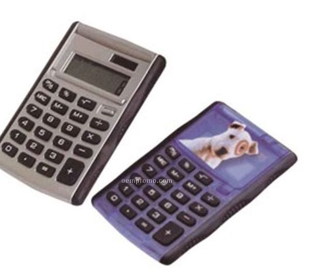 8 Digit Flipper Calculator (3-1/2"X5-1/5"X1/2")