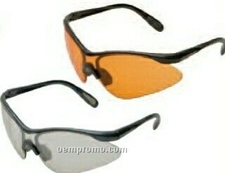 Maltese Black Frame Safety Glasses W/ Spectacle Strap