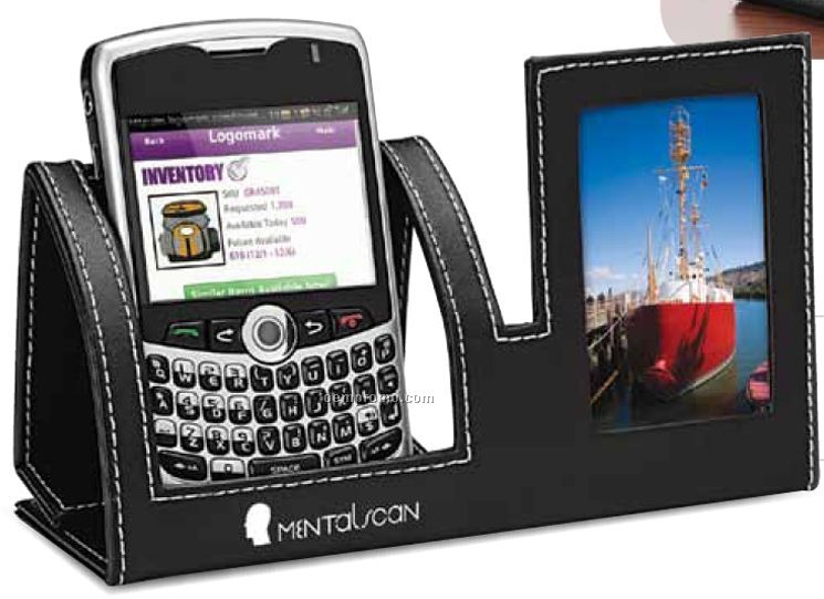 Mobile Phone Holder W/ 2"X3" Photo Frame