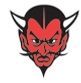Stock Angry Devil Mascot Devil001