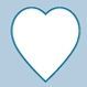 Stock Heart Adhesive Decal (2 3/4