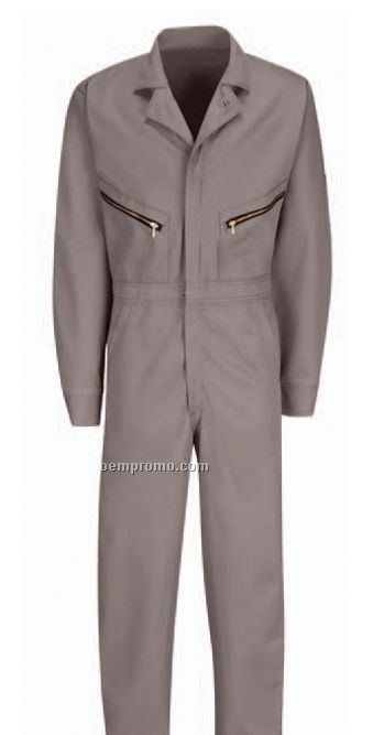 Zip-front Cotton Coverall