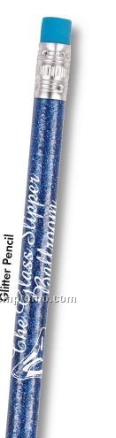 Glitter Blue Pencils