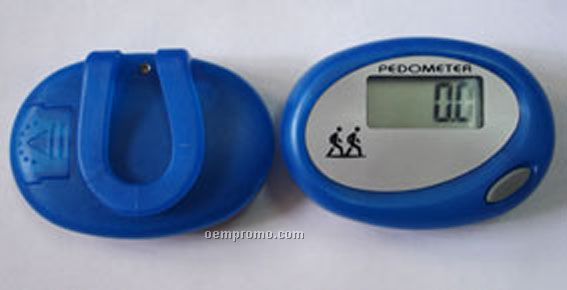 Single Function Pedometer With Pocket / Belt Clip