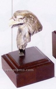 Taking Care Of Business Eagle Sculpture (9")