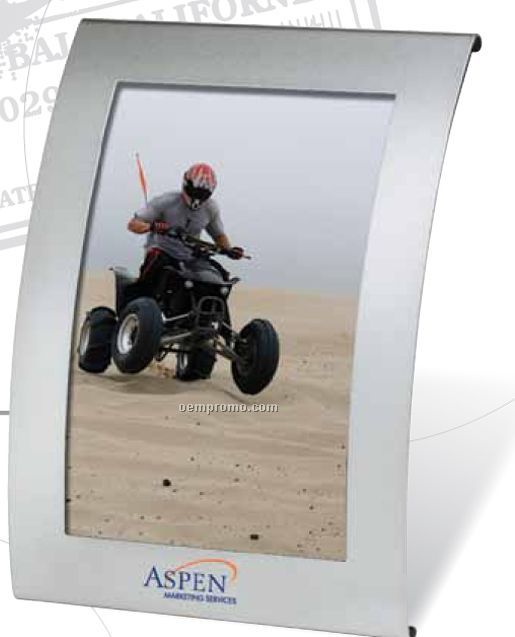 Curved Aluminum Photo Frame