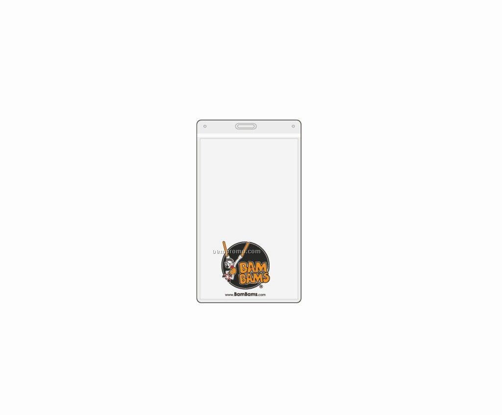 Vertical Credential Holder-priority (3-3/8"X4")