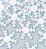 Fanci Fetti Confetti Snow Flakes