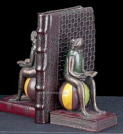 Frog Bookends