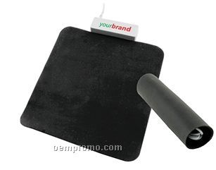 Roll-up Mouse Pad W/ Hub