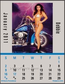 Biker Babes Magna Stick Calendar (Thru 8/1/211)