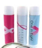 Breast Cancer Awareness Spf 15 Lip Balm W/Next Day Delivery Service