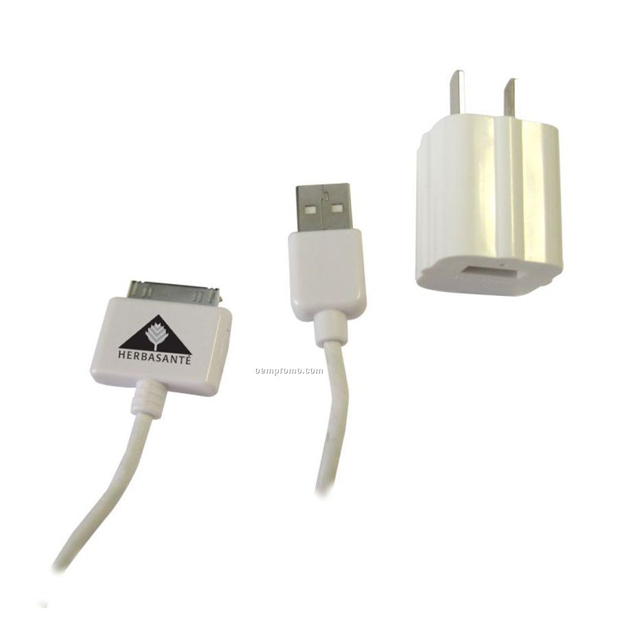 USB To Ipod / Iphone USB Adapter And Charger