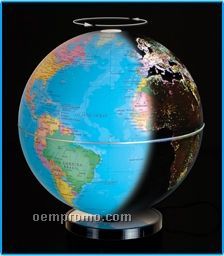 City Lights Earth Globe (10")