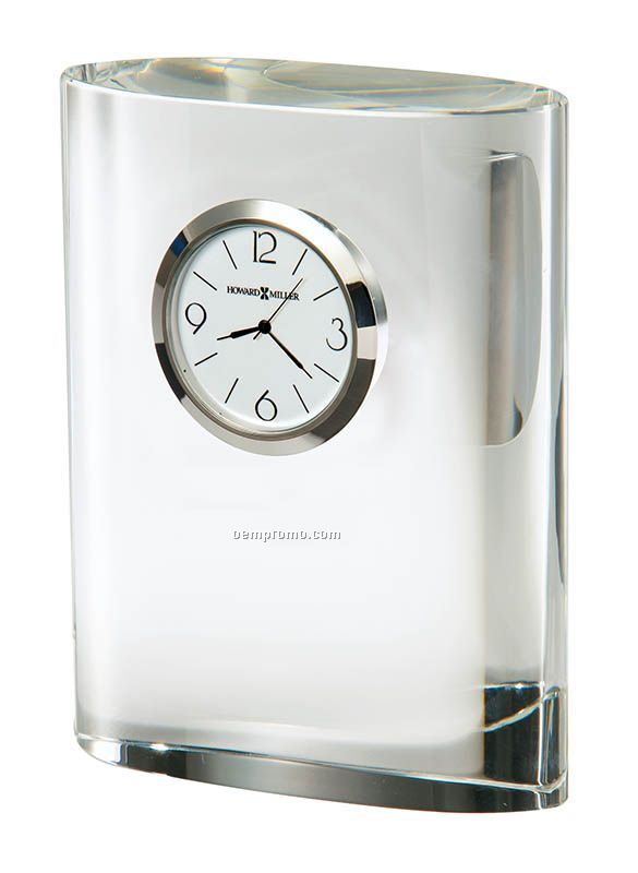 Fresco Crystal Award Clock