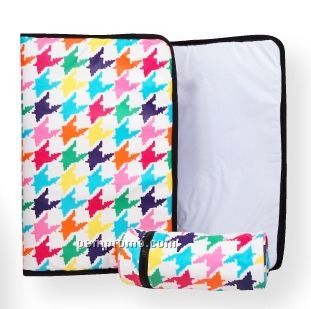 Houndstooth Multi Color Little Yums Baby Travel Kit