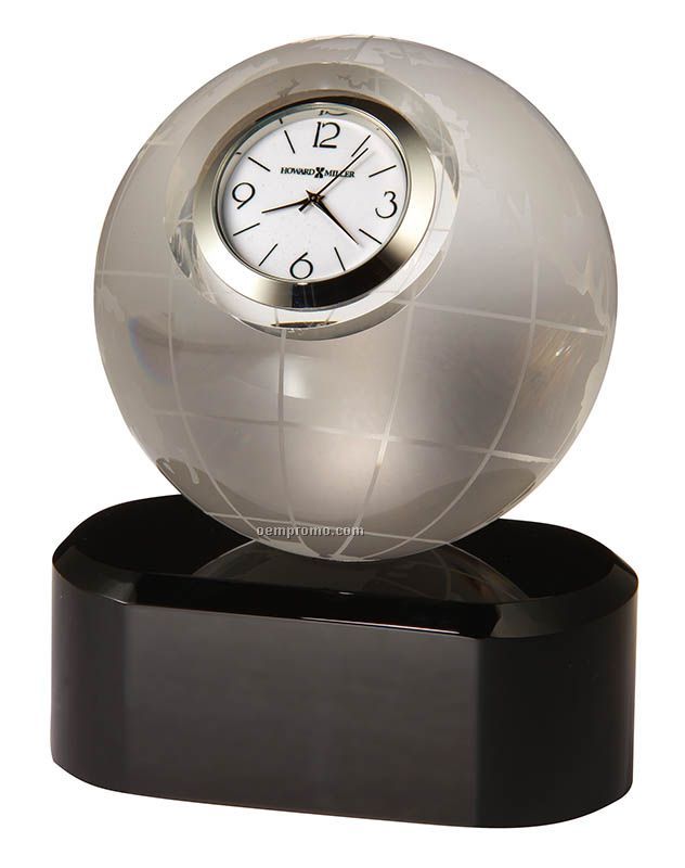 Axis Crystal Award Clock