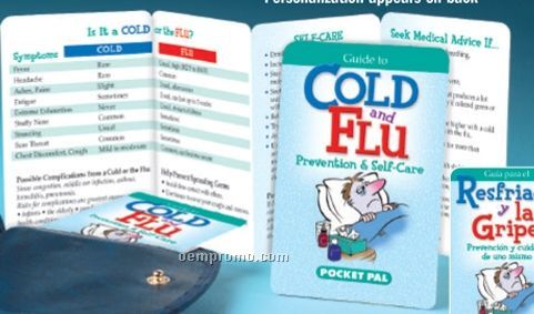 Cold & Flu Prevention & Self Care Pocket Pal (Spanish)