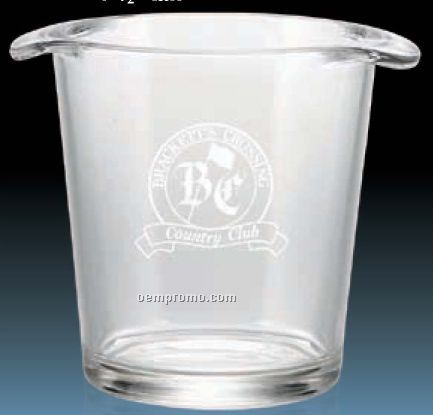 7 1/2" Glass Champagne Cooler