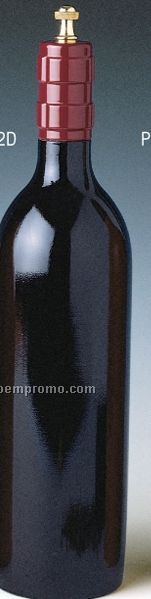 Cellarmaster's Bordeaux Bottle Shaped Peppermill- Laser Engraved