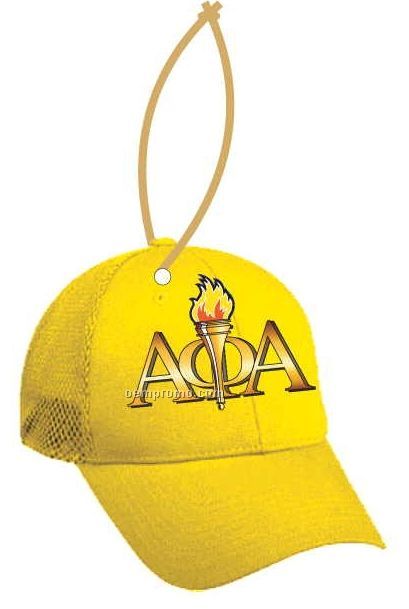 Alpha Phi Alpha Fraternity Hat Ornament W/ Mirror Back (3 Square Inch)