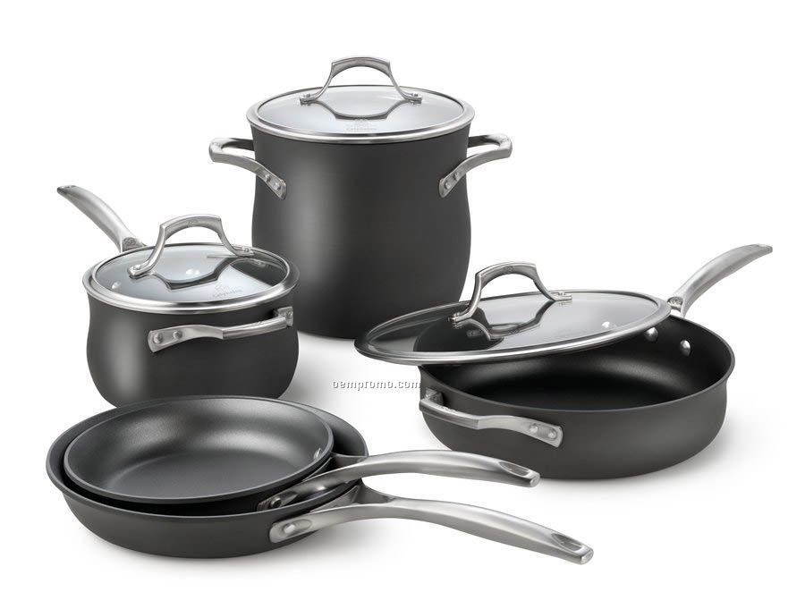 Calphalon Unison Non-stick 8 Piece Cookware Set