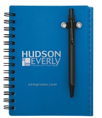 Impact Mini Notebook W/ Ruler & Pen