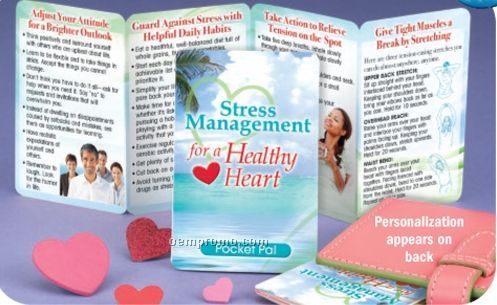 Stress Management And Heart Health Pocket Pal