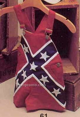 Confederate Flag Baby Shortall (Small-large)