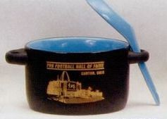 12 1/2 Oz. Hilo Spooner Bowls W/Spoons In Aqua Blue In & Black Matte Out