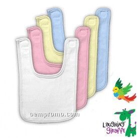 Infant 1-ply Bib- Poly Cotton Blend ( Pastel Colors)