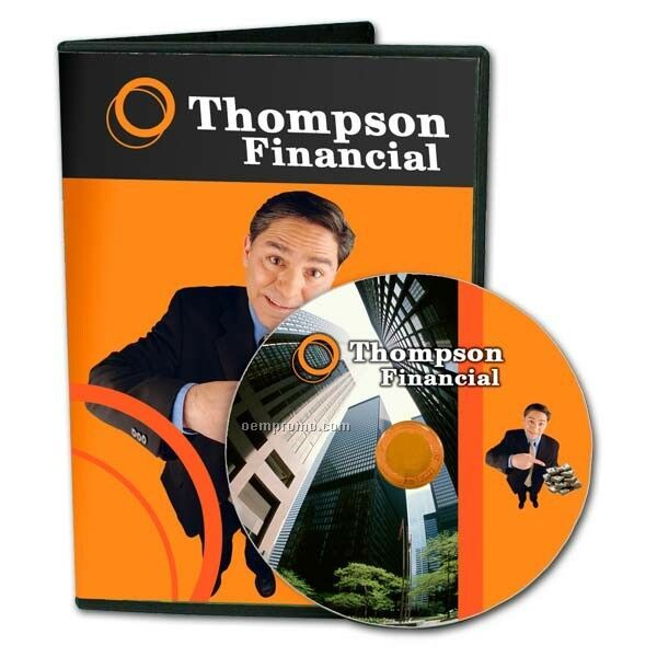 Replicated DVD In Thin DVD Case W/ Entrapment 4/0 Package