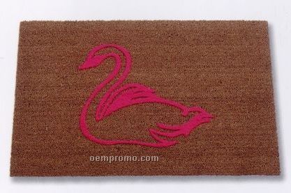 Cocoa Brush Flocked Mat - 2 Color (19