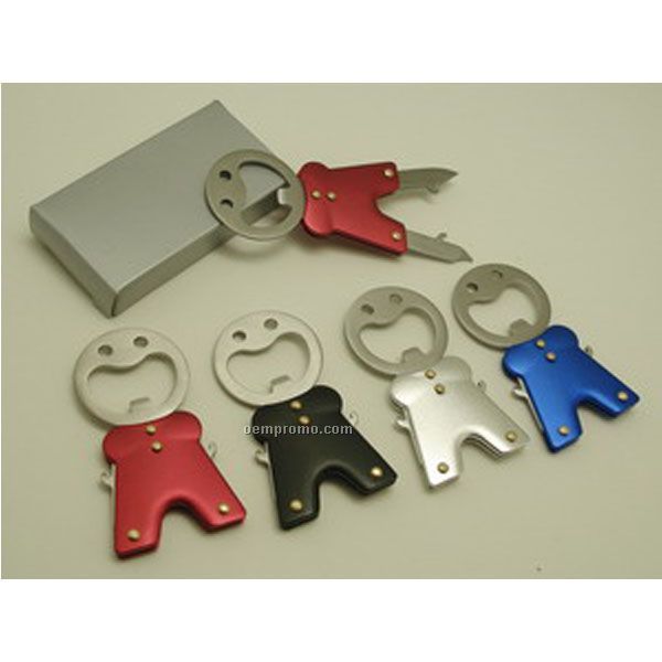 Multi-functional Girl Smiling Face Beer Bottle Opener