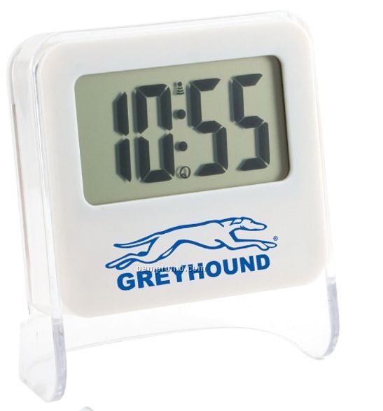 Solar Powered Digital Alarm Clock