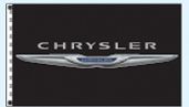 Checkers Double Face Dealer Spacewalker Flag (Chrysler)