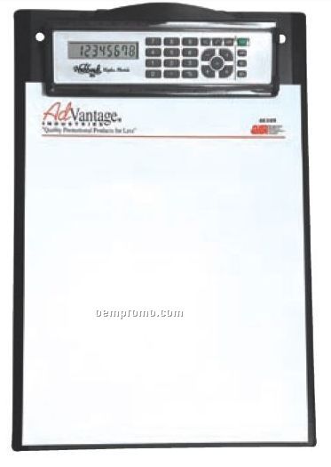Clipboard With Removable Calculator/ Ruler