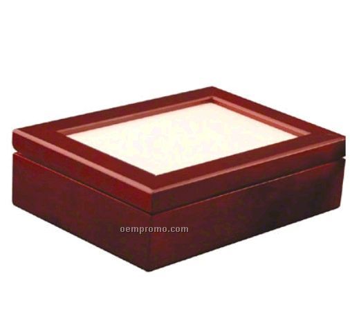 Wooden Gift Box With Tile