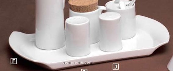 Concavo Porcelain Condiment Tray
