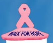 Foam Awareness Ribbon Pop Up Visor