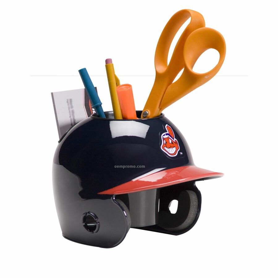 Licensed Mini Baseball Helmet Desk Caddy (Mlb / Ncaa)