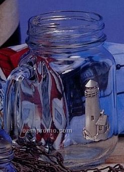 Lighthouse Drinking Jar