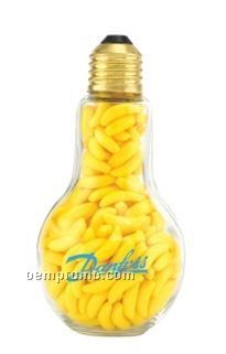 Medium Light Bulb Candy Container W/ Red Hots (2 Day Service)