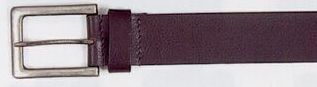 Men's Casual Leather Belt In 38 Mm Width