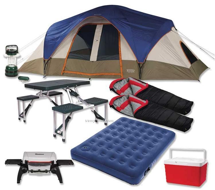 family camping gear packages