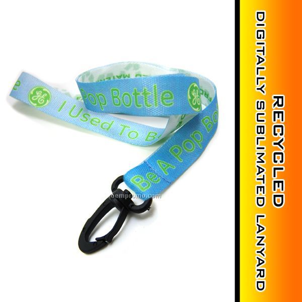 Plate Sublimation Recycled Lanyard