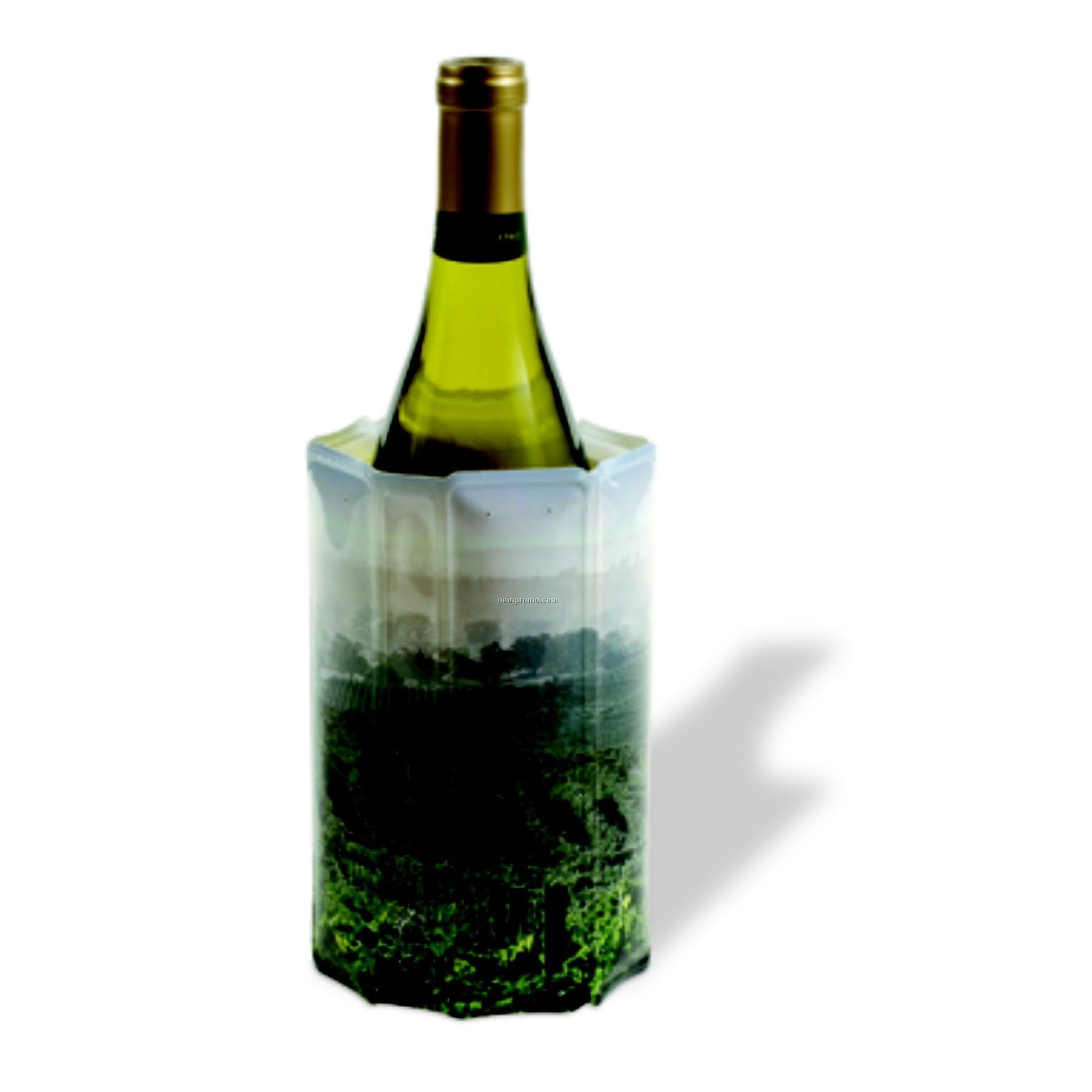 Rapid Ice Wine Chiller Sleeve With Vineyard Design