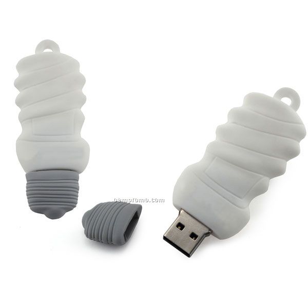 4 Gb Pvc Light Bulb USB Drive
