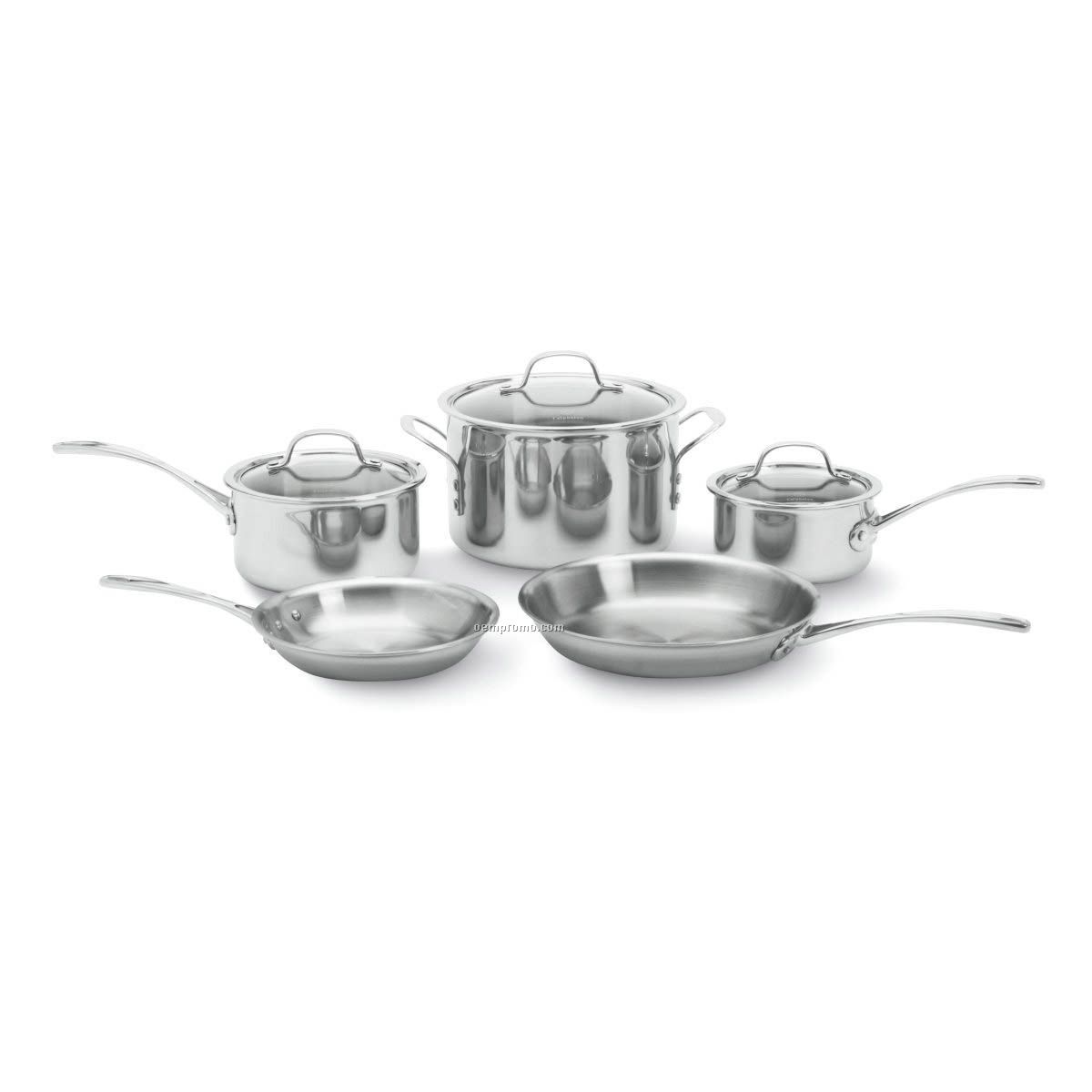 Calphalon 8piece Tri Ply Stainless Steel Cookware Set